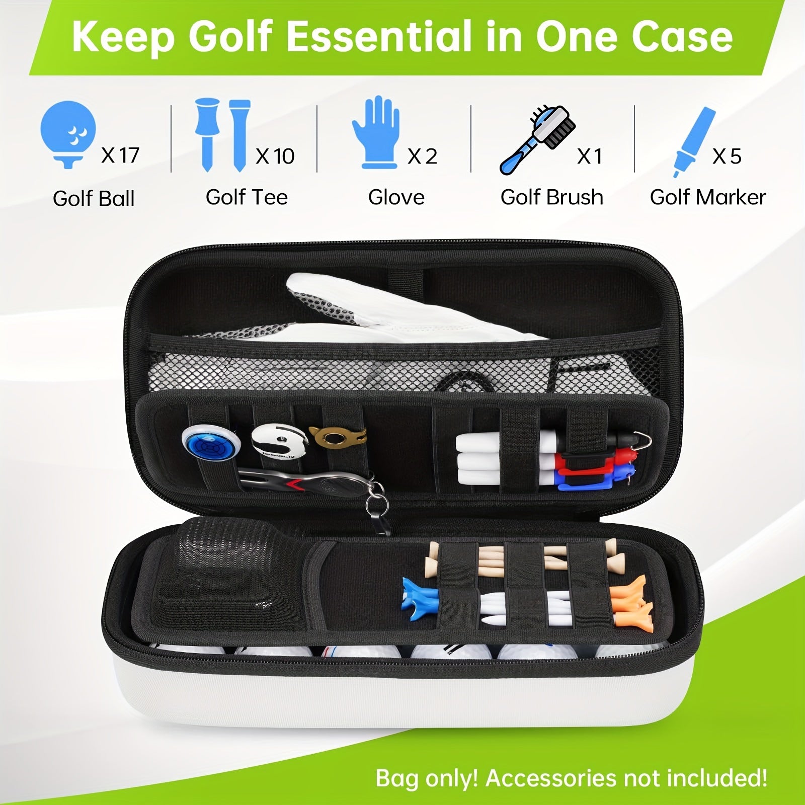 YOREPEK Golf Tilbehørs Bag