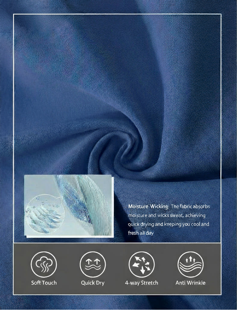 TACVASEN Rasktørkende Golfshorts